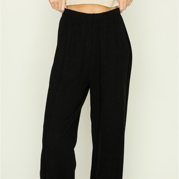 High Waist Straight Leg Trouser Pants - Picture 8 of 16